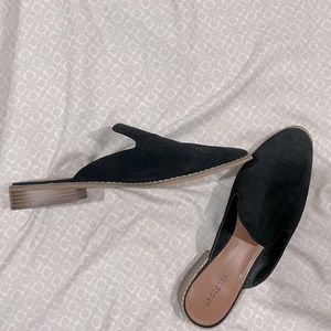 Indigo slip on shoes
